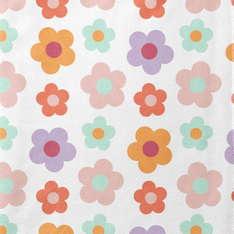 Kuschelstrick UTOPIA Ecru / Orange